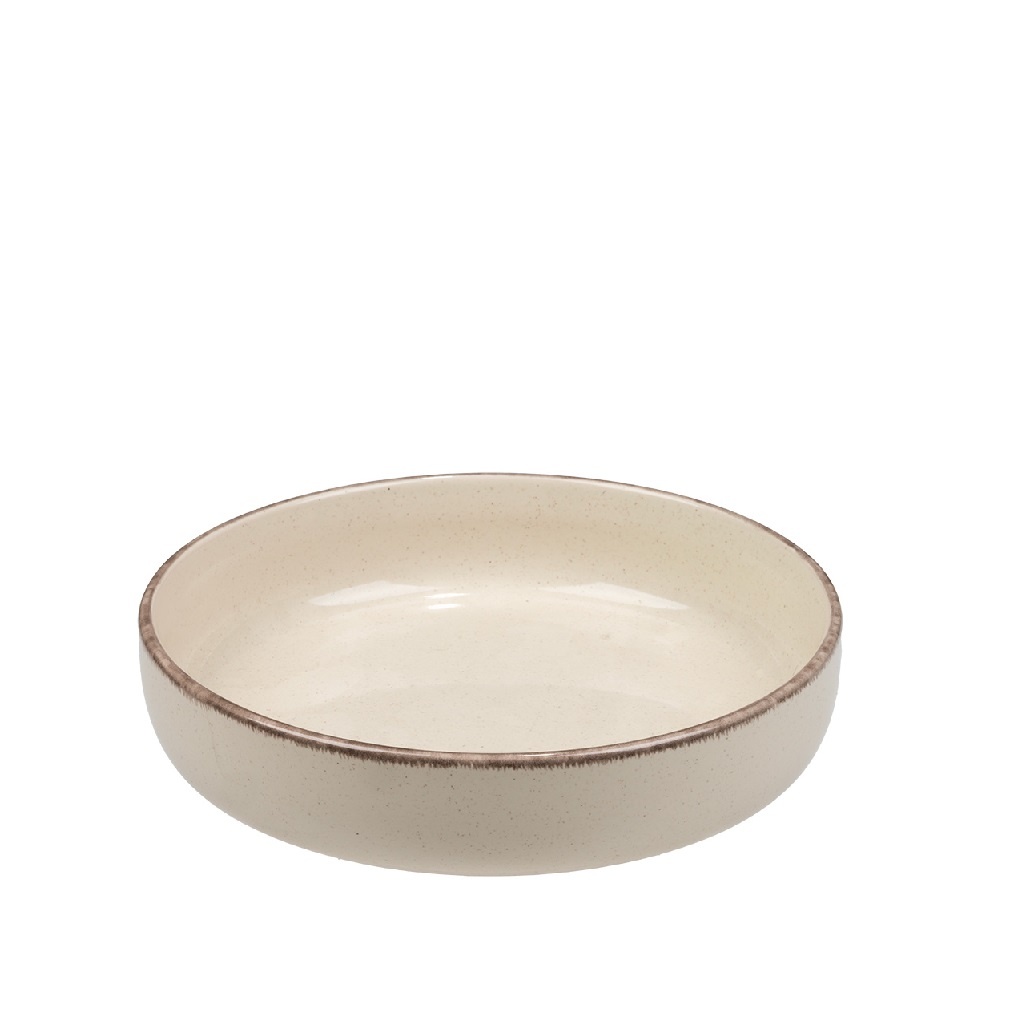 Tuscany Cream Πιατο Βαθυ Nordic/Step 21X4,5Cm 6τμχ