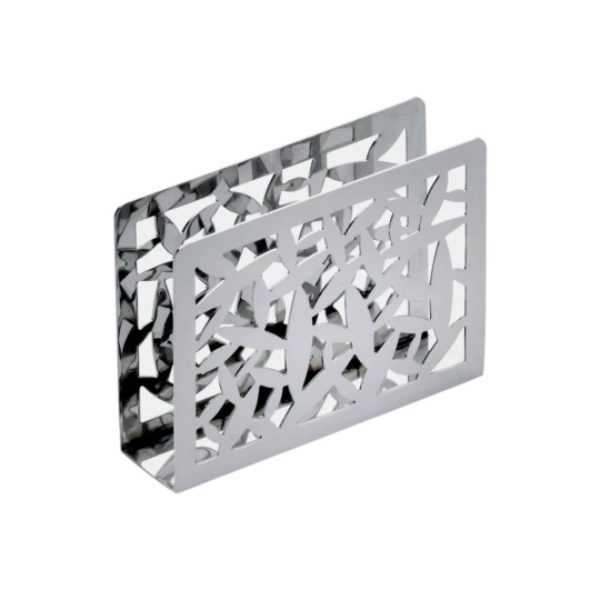 Alessi Χαρτοπετσετοθήκη 12x8.5x3cm Cactus Inox