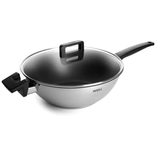 Wok ανοξειδωτο αντικολλητικό με καπάκι 30 εκατ. Concept