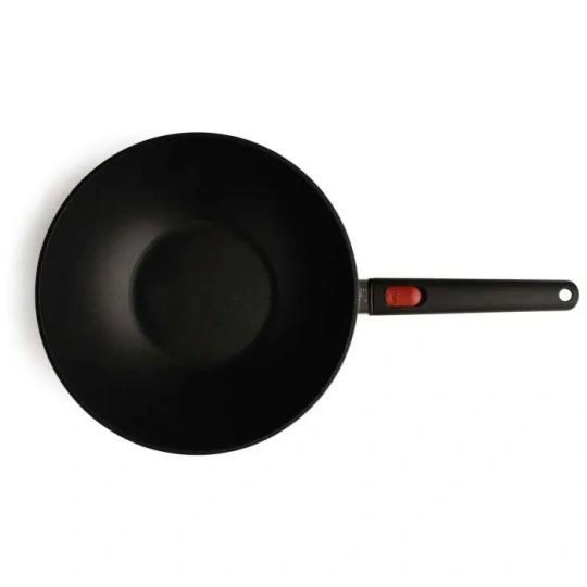 Wok αντικολλητικό από ανακυκλωμένο χυτό αλουμίνιο με αποσπώμενη λαβή 30 εκατ. Eco Lite QXR