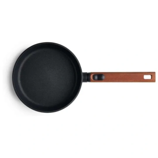 Τηγάνι αντικολλητικό από χυτό αλουμίνιο με αποσπώμενη ξύλινη λαβή 20 εκατ. Eco Logic QXR