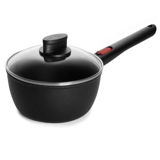 Κατσαρολάκι αντικολλητικό από χυτό αλουμίνιο με γυάλινο καπάκι και αποσπώμενη λαβή 18 εκατ. 1.6 λτ. Eco Lite QXR