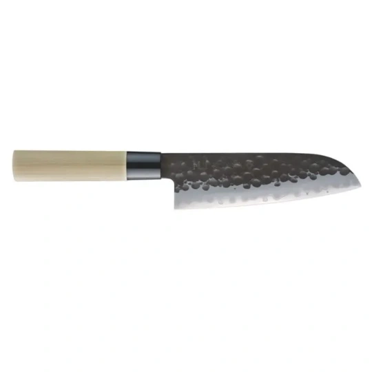 Μαχαίρι Santoku 16.5 εκατ. σφυρήλατο με λαβή μανόλιας Hammered