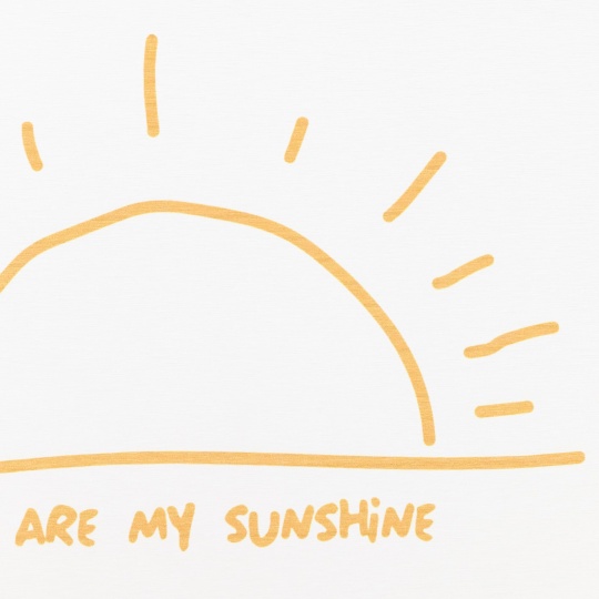 Artsy Mats - Αντιολισθητικό Πατάκι Μπάνιου You Are My Sunshine White Stone 39x60cm