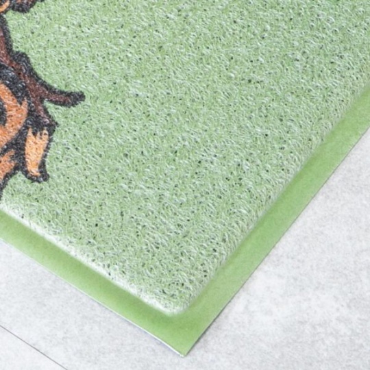 Artsy Mats - Χαλάκι Εισόδου Green Highland Cow 70x40cm