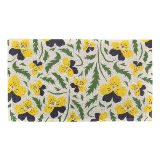 Artsy Mats - Χαλάκι Εισόδου Yellow Pansy 70x40cm